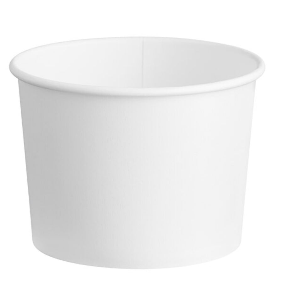 12 oz White Paper Bowl D1151