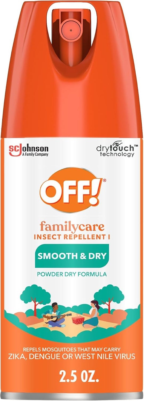 2.5 oz OFF! FamilyCare Insect Repellent Smooth & Dry 1708