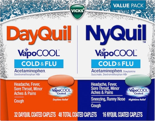 2 Ct NyQuil Vapocool Severe+ Caplets 1727