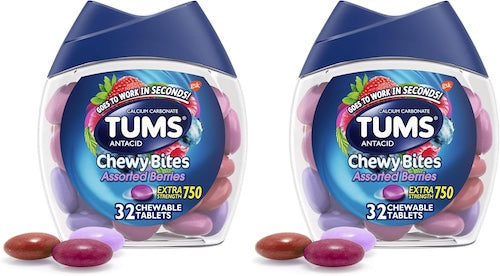 2 Ct TUMS Chewy Bites Mixed Berry 1728