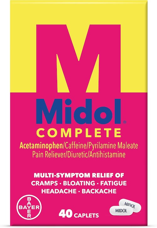 4 Ct Midol Complete Caplets 1726