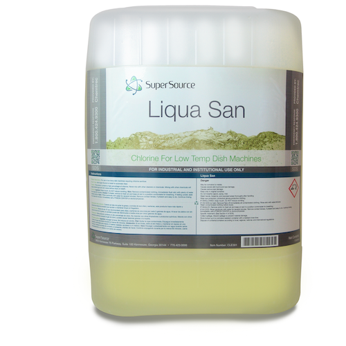 5 Gal Dish Machine Liquid Sanitizer C1021