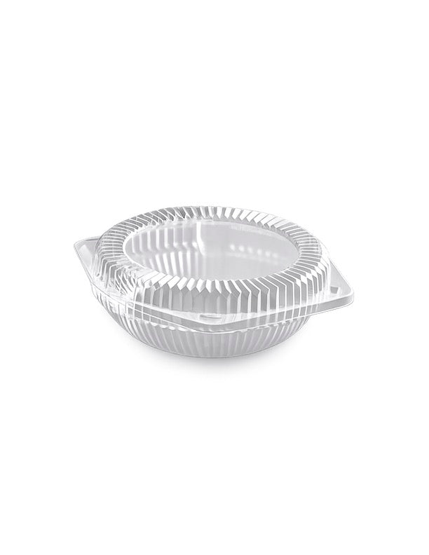 6 in Clear Plastic Round Clamshell D1791