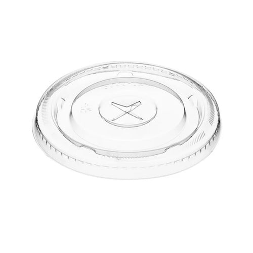 9-24 oz Clear Plastic X Slot Lid for Cold Cup D1053