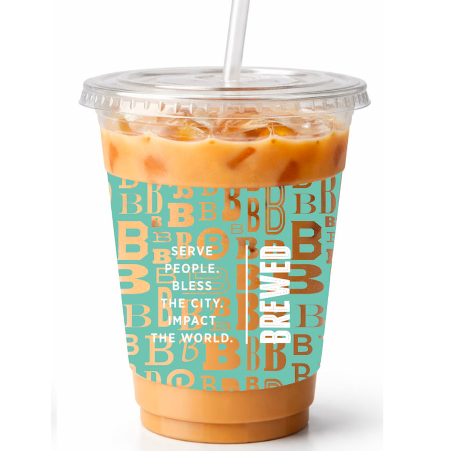 Custom 16 oz Clear Plastic Cup DC1211