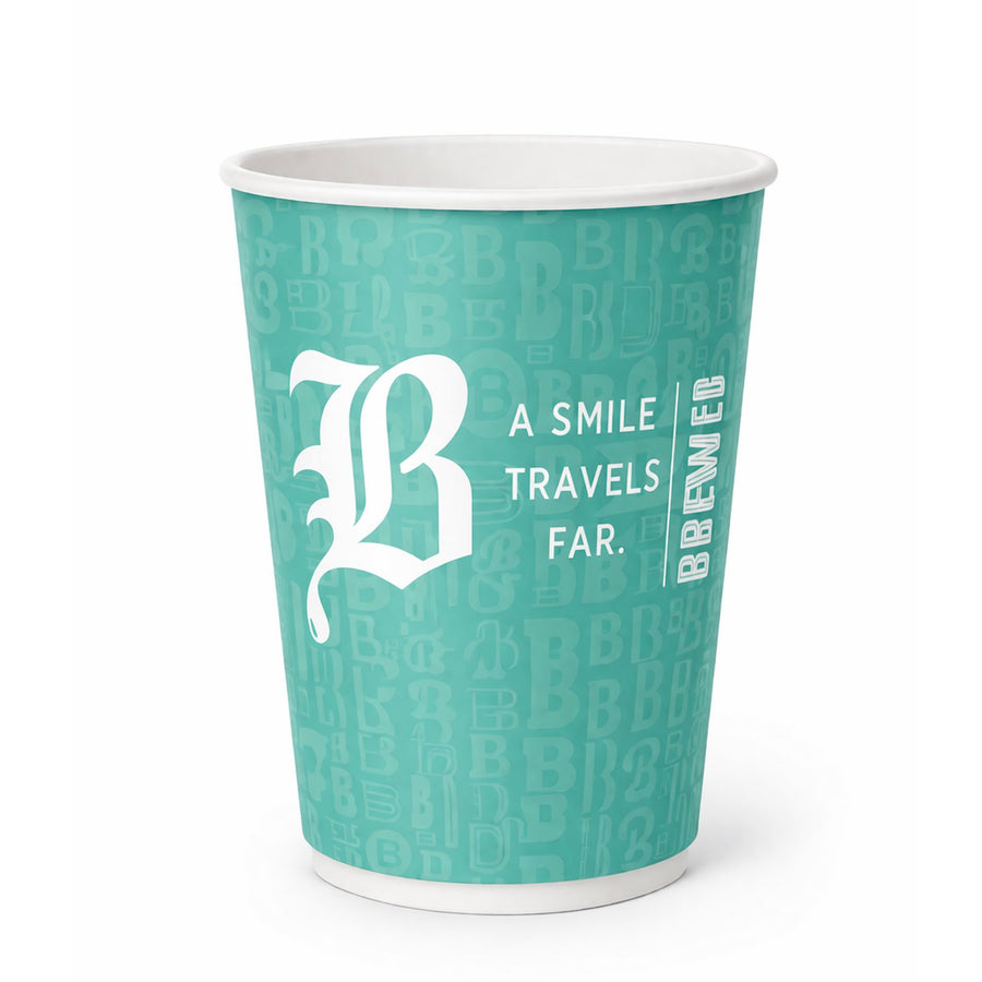 Custom 16 oz Paper DW Hot Cup DC1276