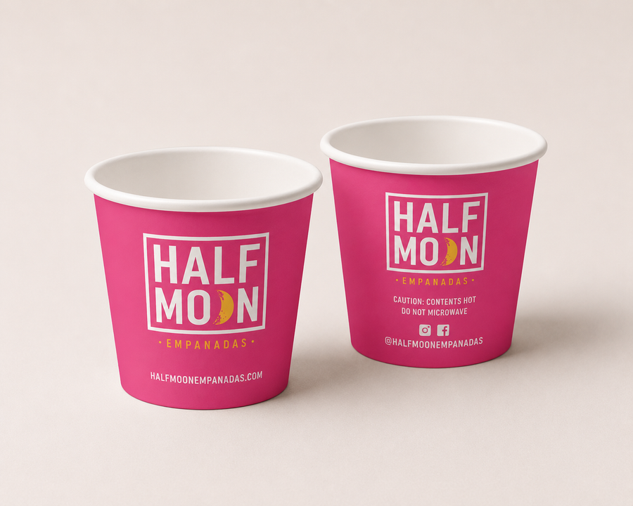 Custom 4 oz Paper Hot Cup DC2029