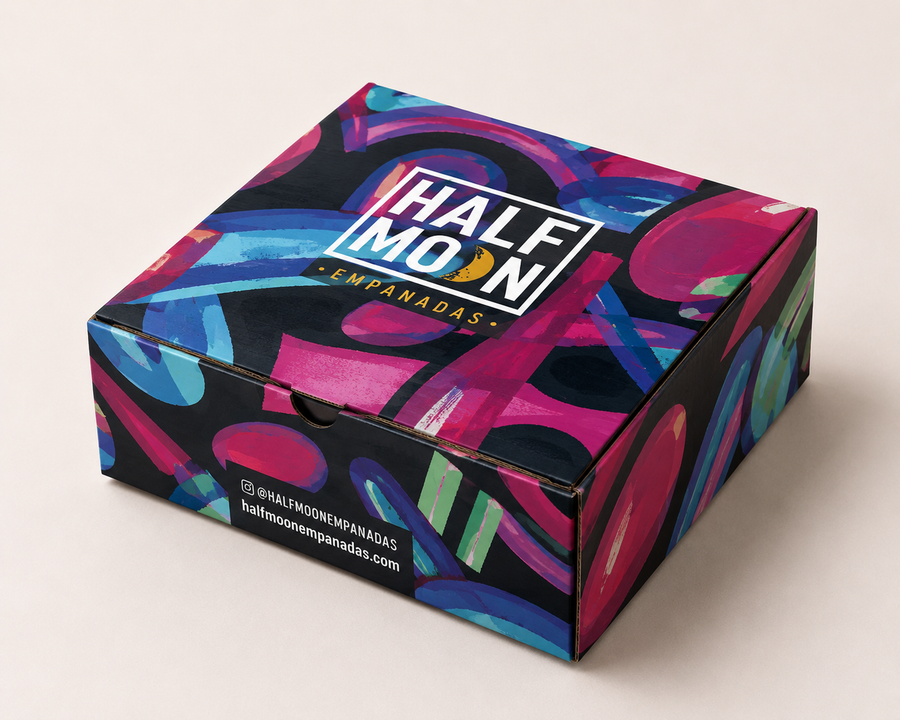 Custom 6 x 6 x 2.5 in Paper Bakery Box DC2023