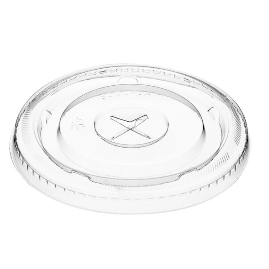 Custom 9-24 oz Clear Plastic X Slot Lid for Cold Cup DC1279